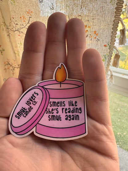 Candle Genre Sticker