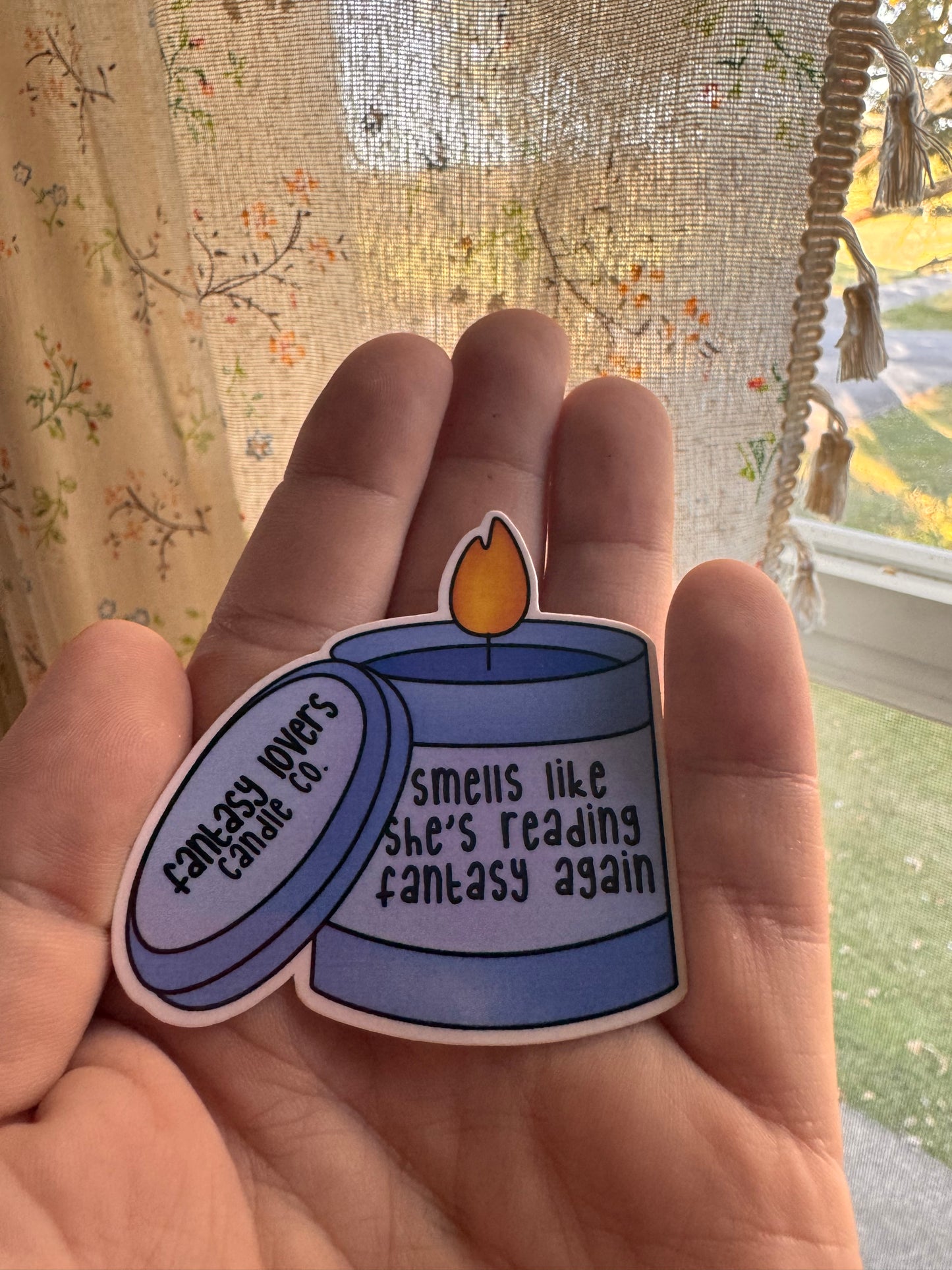 Candle Genre Sticker