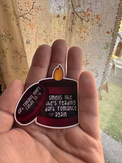 Candle Genre Sticker