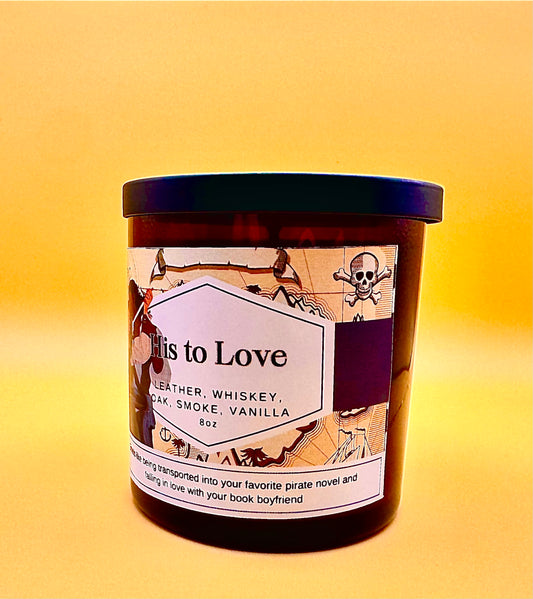 His to Love 8oz Candle