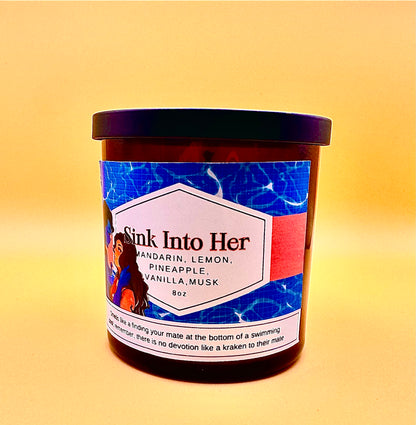 Sink Into Her 8oz Candle