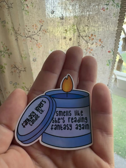 Candle Genre Sticker